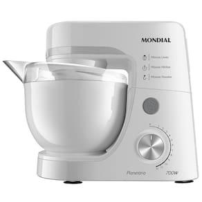 Imagem de Batedeira Planetária Mondial BP-03W-2B com 12 Velocidades e 700W - Branca