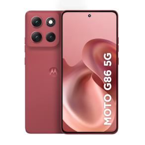 Imagem de Smartphone Motorola Moto G86 5G Tela 6.7" pOLED 256GB 8GB RAM Câmera 50MP 4K IP69 Desbloqueado Vermelho