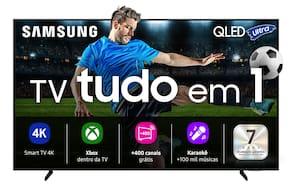 Imagem de Smart TV Samsung 75” 4K QLED Ultra QN75Q7FAAGXZD Vision AI Xbox Cloud Gaming Controle por Gestos