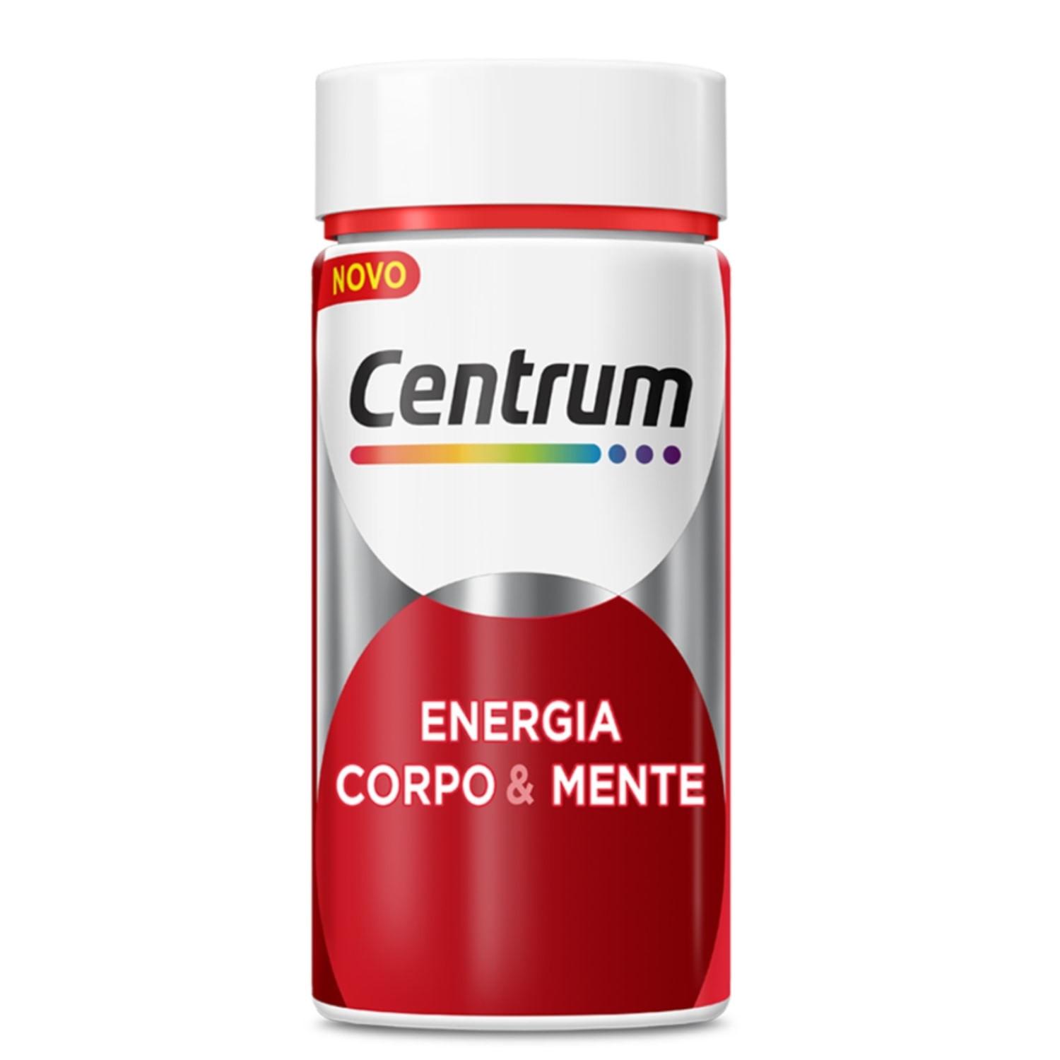 Imagem do produto Suplemento Alimentar Centrum Energia Corpo & Mente 60 Cápsulas Moles