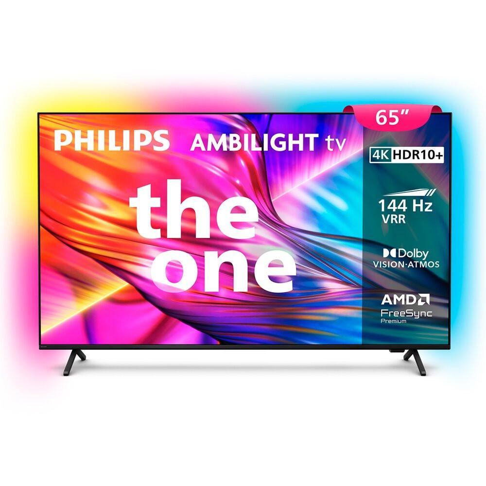 Imagem de Smart TV 65 The One, Ambilight 4K UHD, Titan OS 65PUG89/78 Philips - Preto