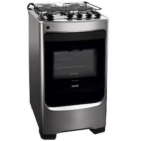 Imagem do produto Fogão Consul 4 Bocas CFO4NAR com Mesa de Inox, Acendimento Automático e Design Frente Única Bivolt - Inox