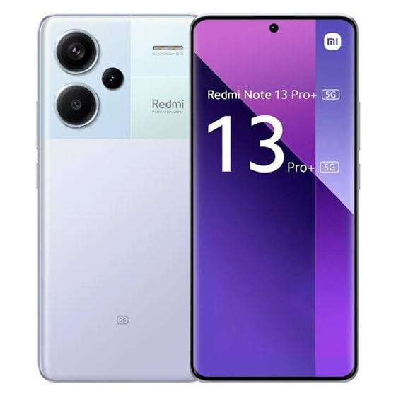 Smartphone Xiaomi Redmi Note 13 Pro+ 5G 256GB 8GB RAM Global e Desbloqueado Aurora Purple