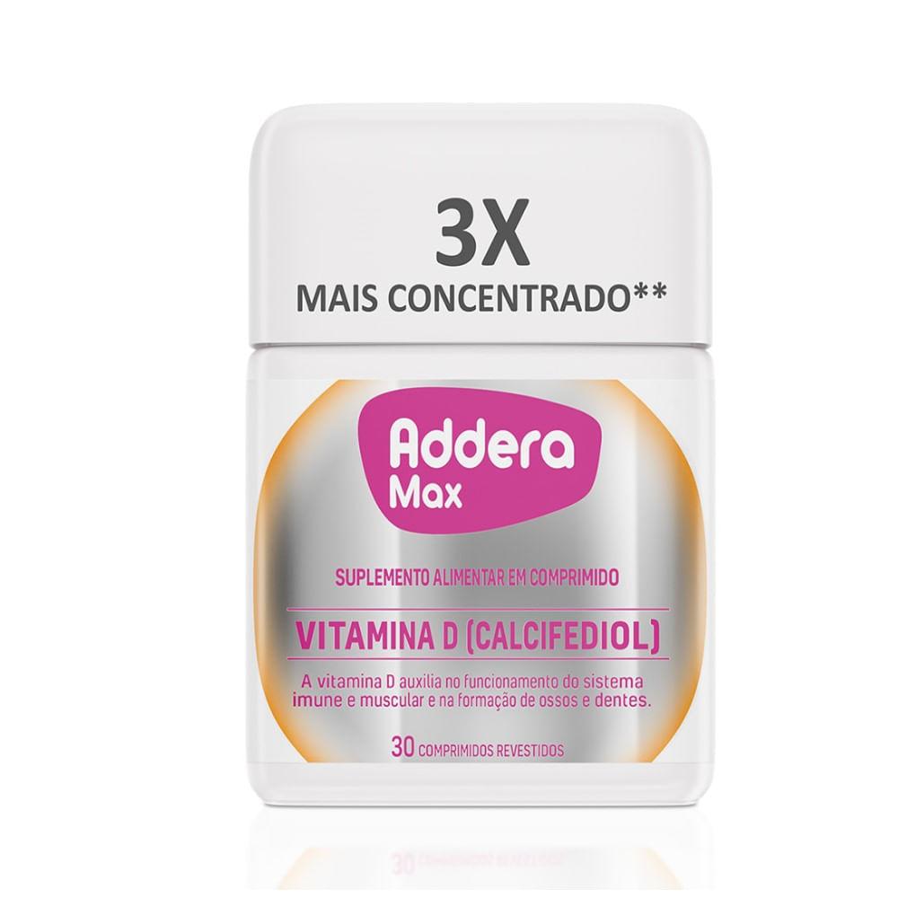 Imagem de Suplemento Alimentar Addera Max 30 Comprimidos Revestidos