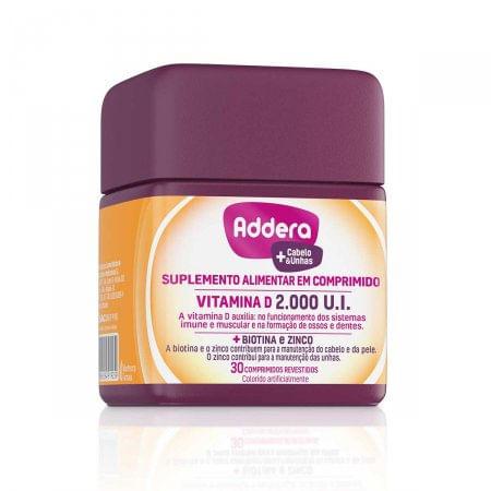 Imagem de Addera + Cabelos e Unhas 30 Comprimidos