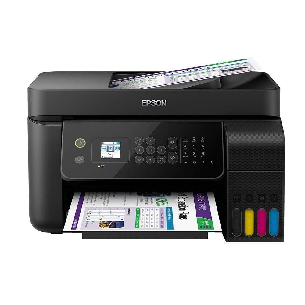 Impressora Multifuncional Epson Ecotank L5190 Tanque De Tinta Colorido Wi Fi Usb Bivolt Com 