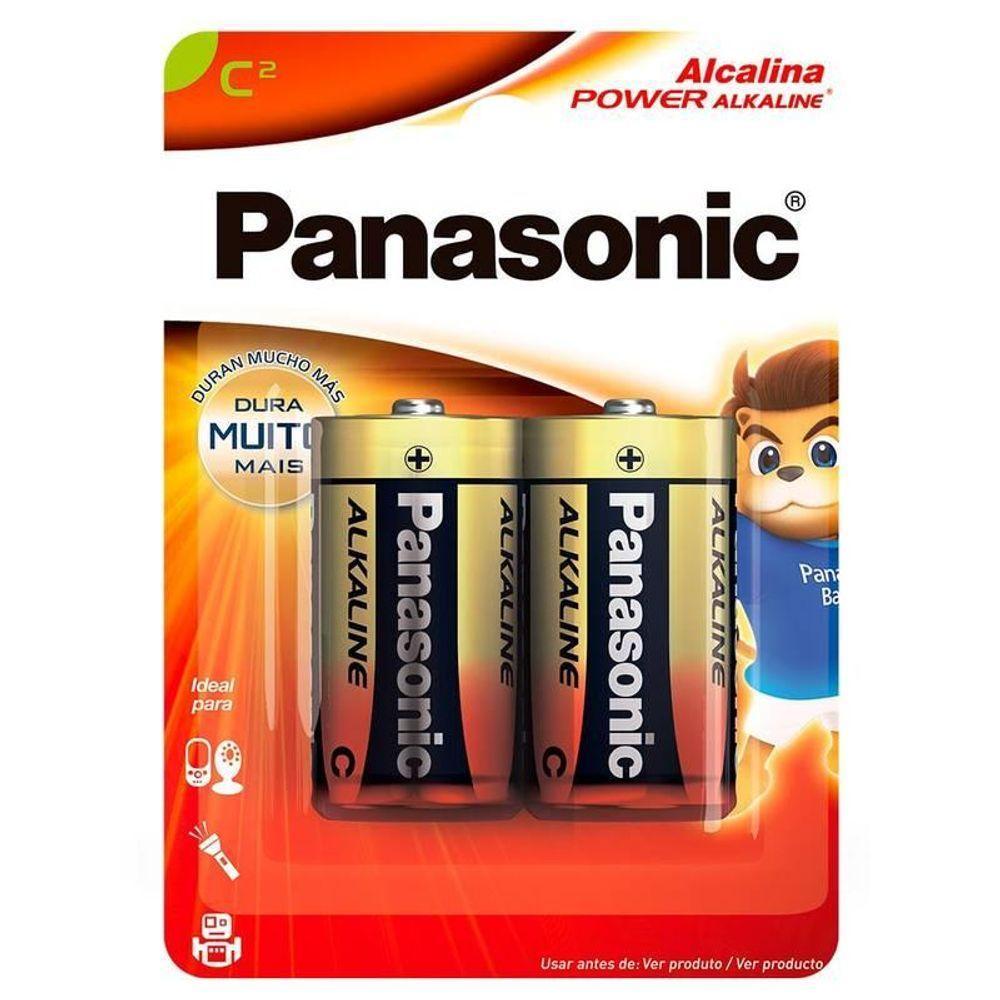 Imagem de 2 Pilhas Alcalinas C Panasonic [f108]