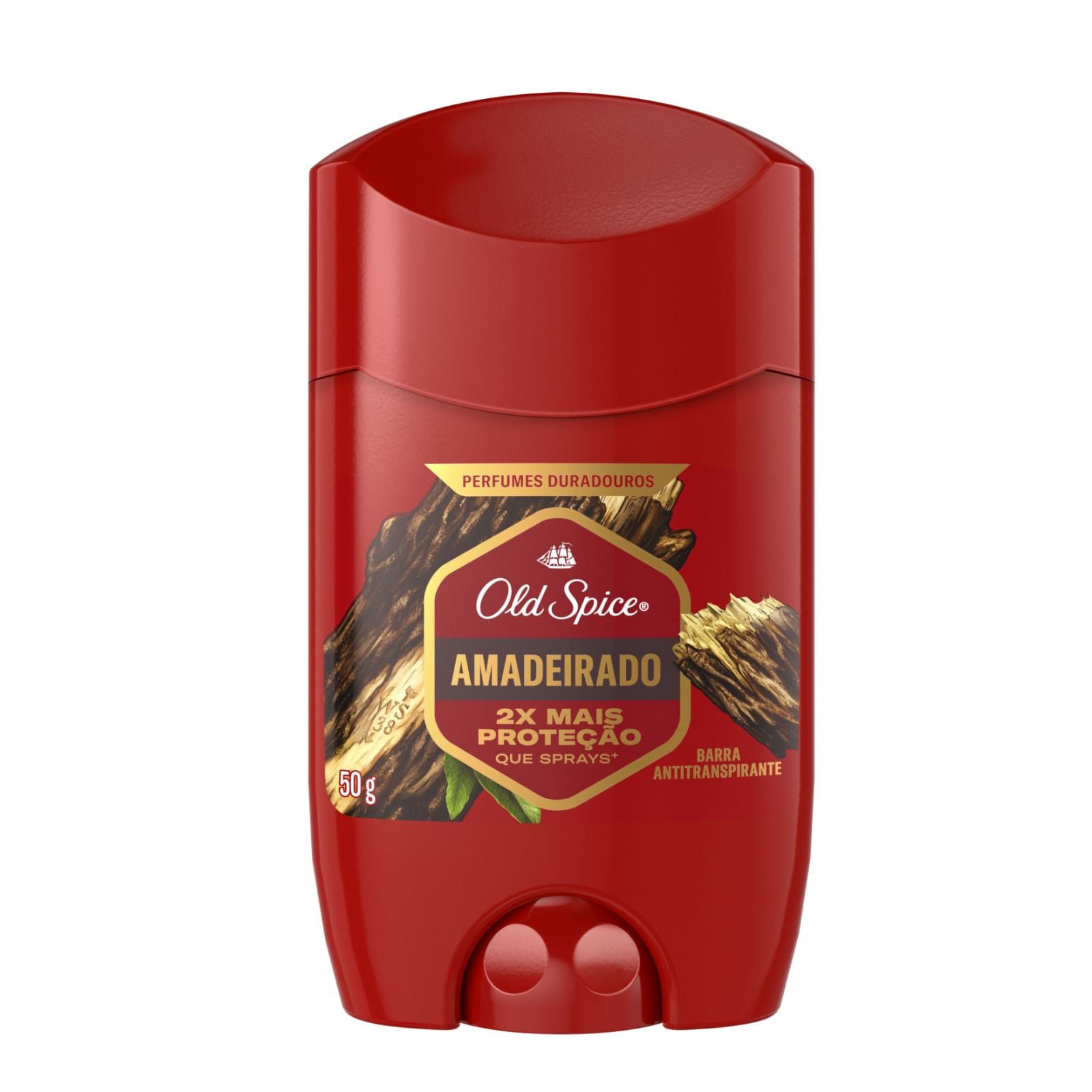 Imagem de Desodorante Em Barra Antitranspirante Old Spice Amadeirado Lenha 50g