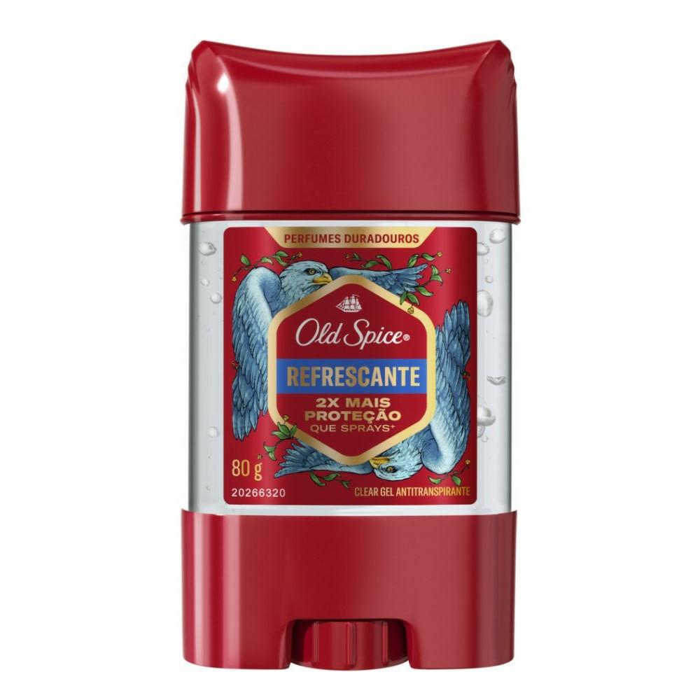 Imagem de Desodorante Antitranspirante Gel Old Spice Clear Refrescante 80g
