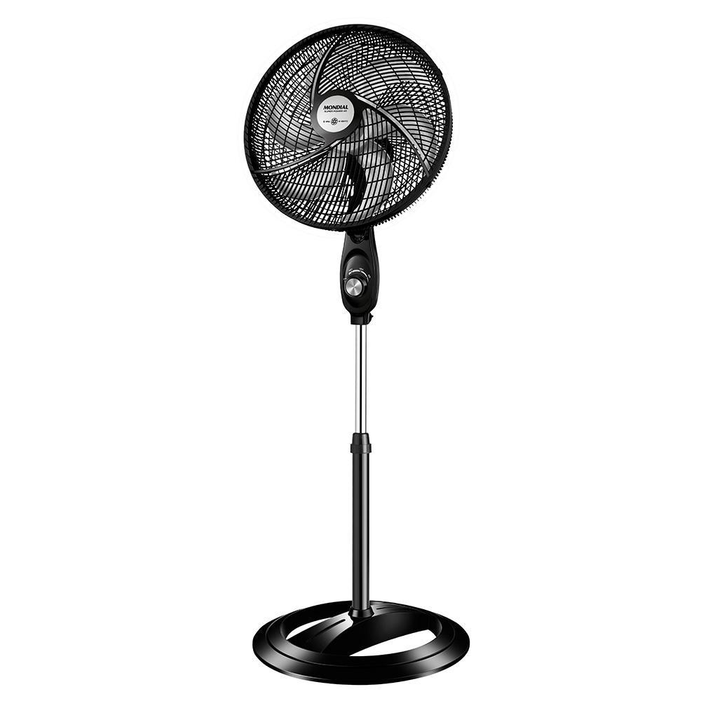 Imagem de Ventilador de Coluna Mondial VSP-40C 40cm Com 6 Pás 3 Velocidades e Ajuste de Altura Preto