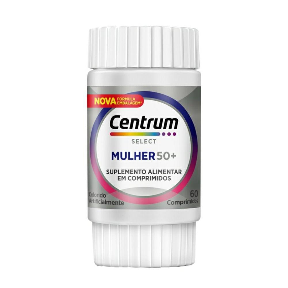 Suplemento Alimentar Centrum Mulher 50+ Select 60 Comprimidos