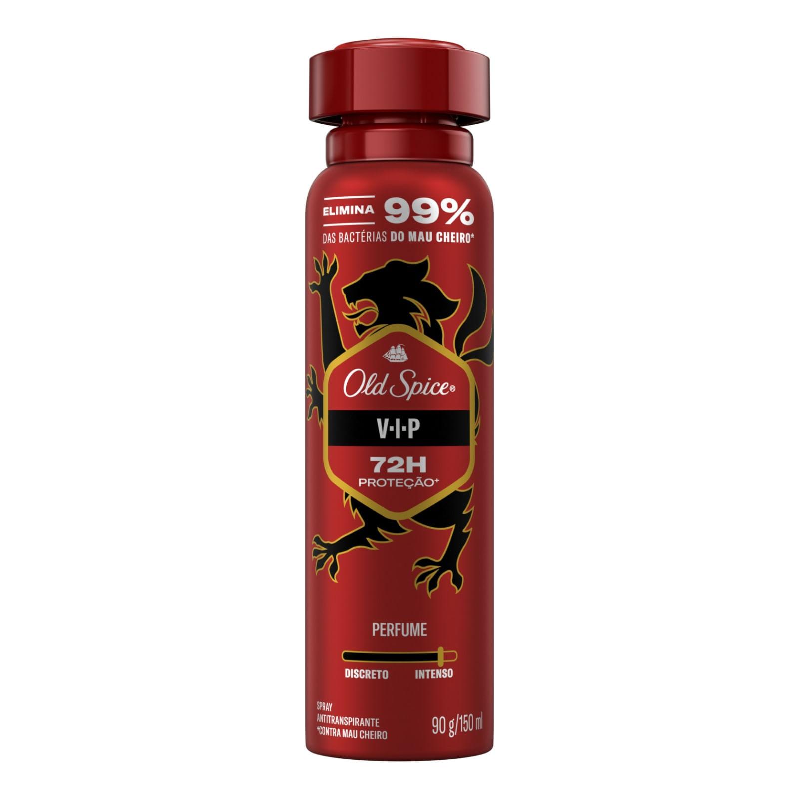 Imagem de Desodorante Antitranspirante Spray Old Spice Vip 150ml