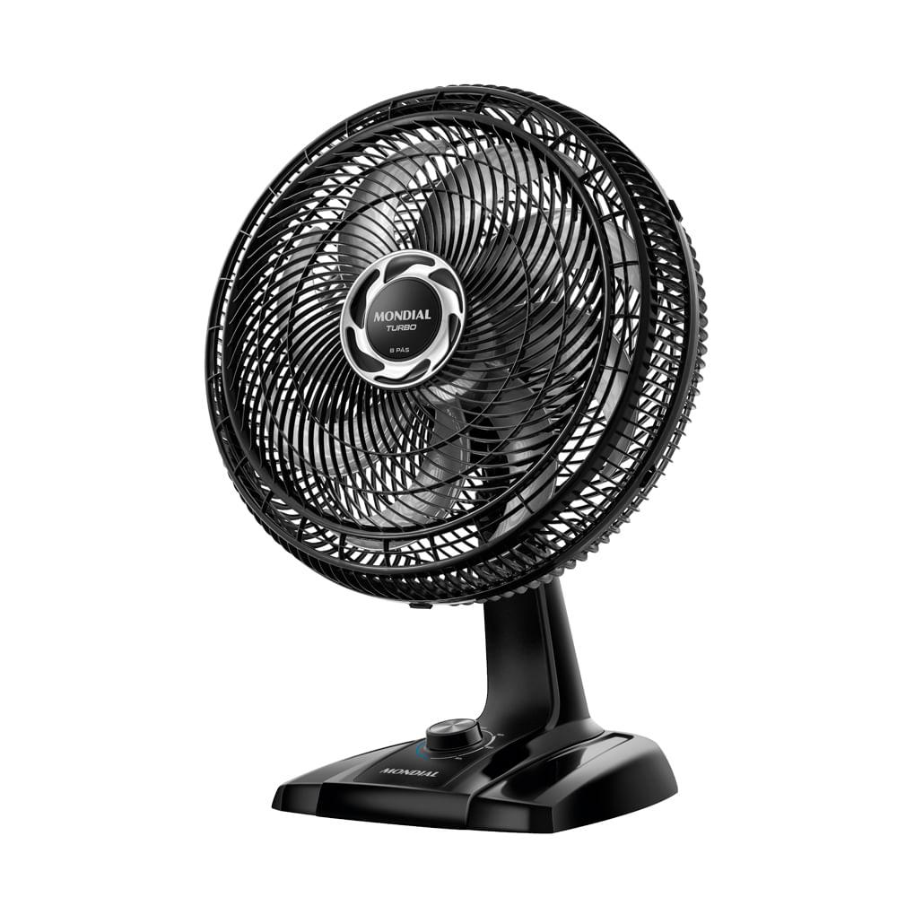 Imagem de Ventilador de Mesa 40cm Mondial Turbo 8 Pás NVT408PB 127V