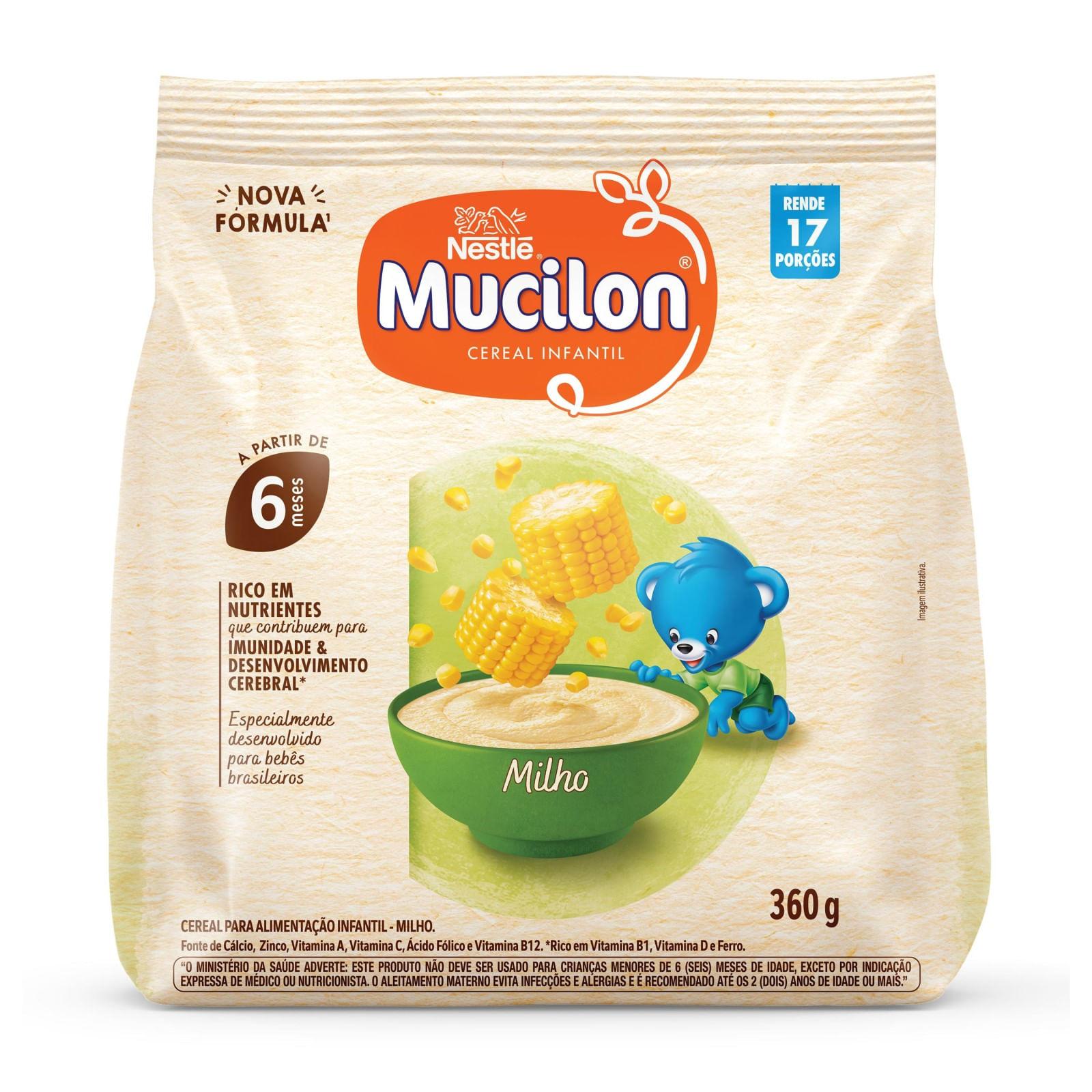 Imagem de Cereal Infantil Mucilon Milho 360g