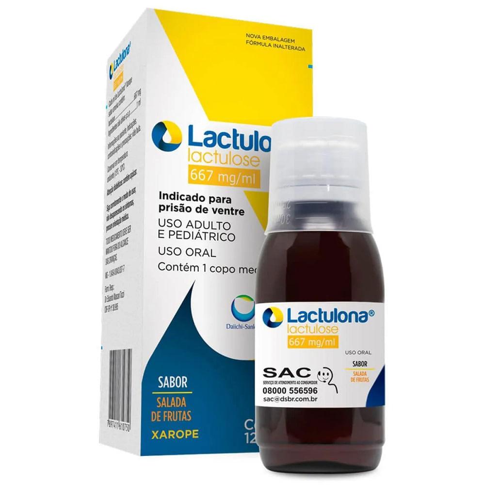 Lactulona 667mg/ml Xarope 120ml