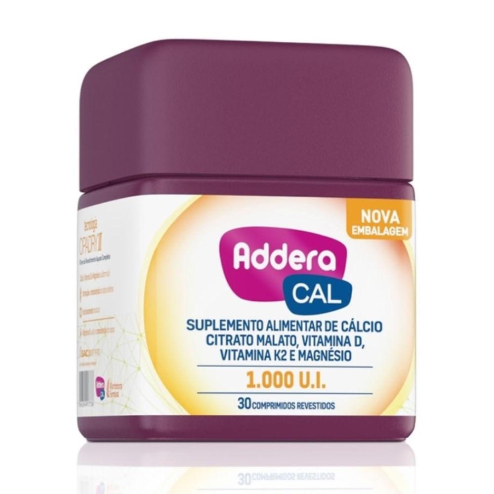 Imagem de Vitamina Addera Cal 1000Ui 30 Comprimidos