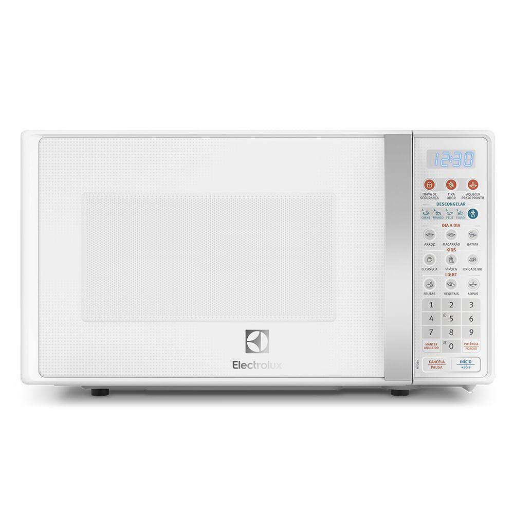 Micro-ondas Electrolux 20L Branco com Função Tira Odor e Descongelar (MTO30) 127V