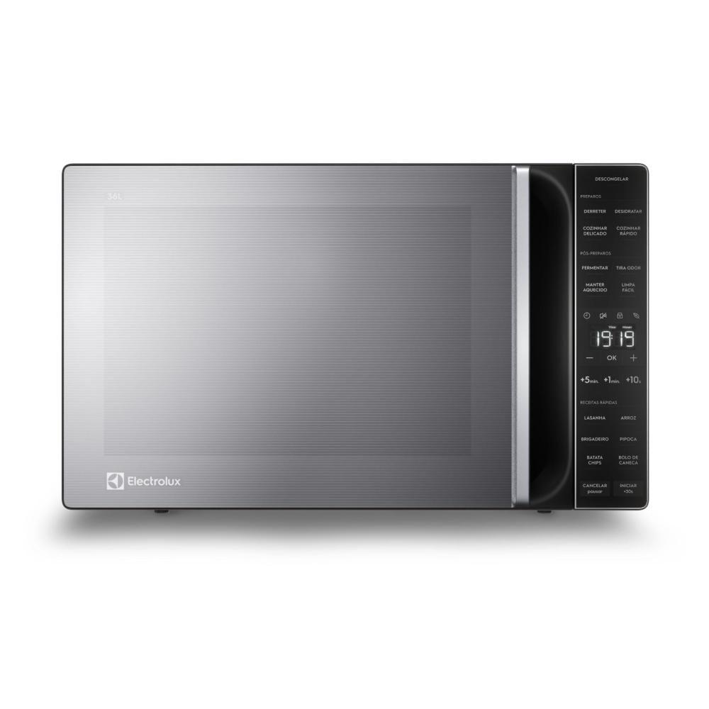Imagem de Micro-ondas Electrolux 36L cor Inox Efficient com Descongelamento Assistido (ME36S) 220V