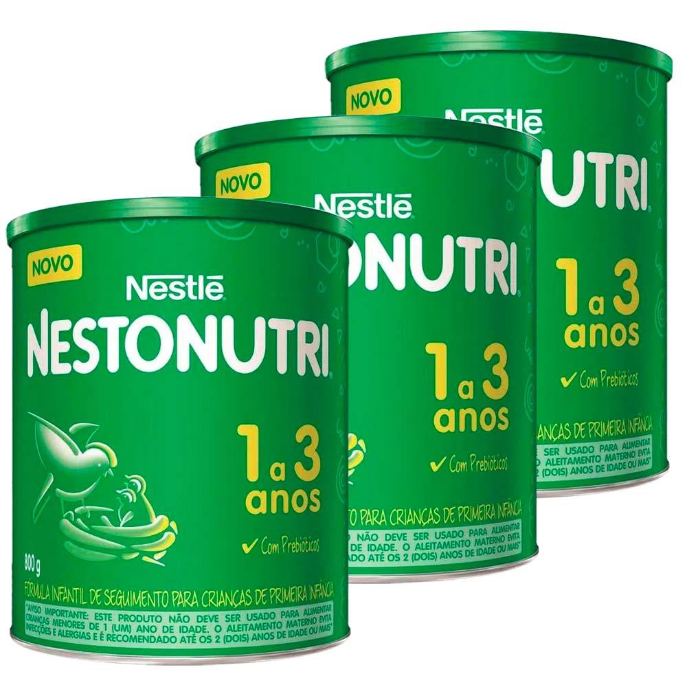 Imagem de Kit com 3 Nestonutri 800g cada