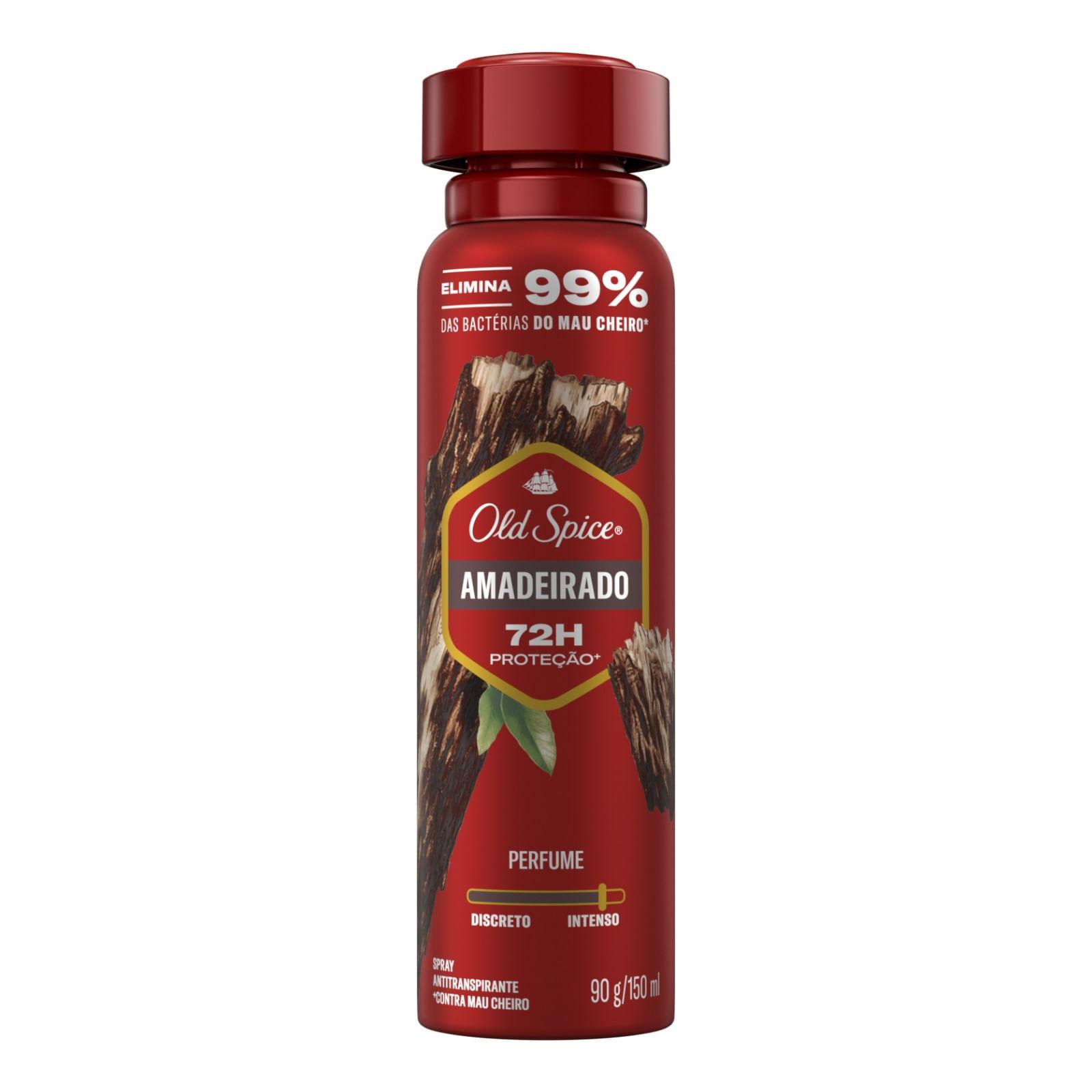 Imagem de Desodorante Antitranspirante Spray Old Spice Amadeirado 150ml