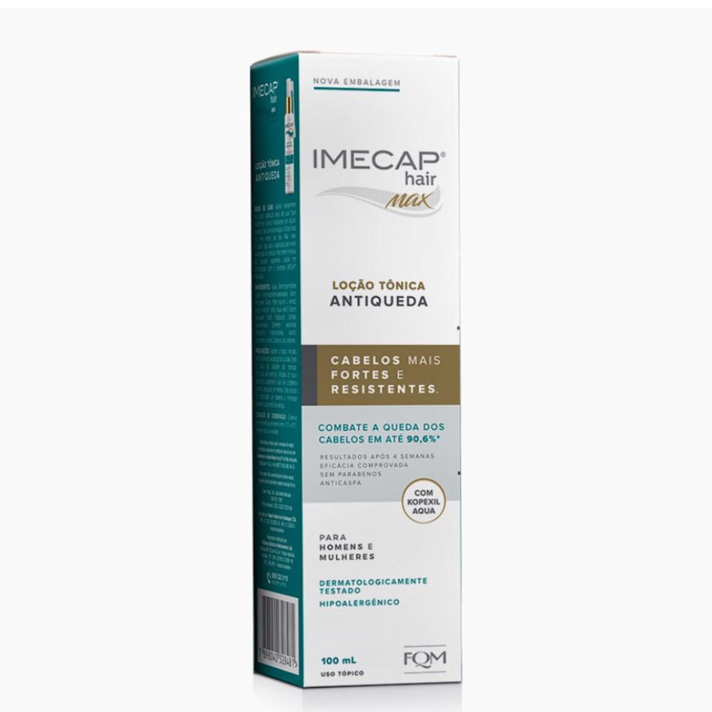 Imagem de Loção Antiqueda Imecap Hair Max Combate a Queda dos Cabelos 100ml