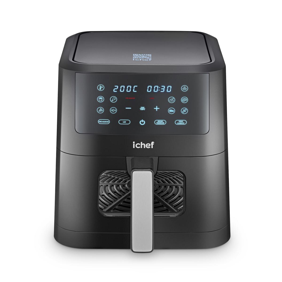 Imagem de Fritadeira Elétrica Airfryer Ichef Smart Vision 6L