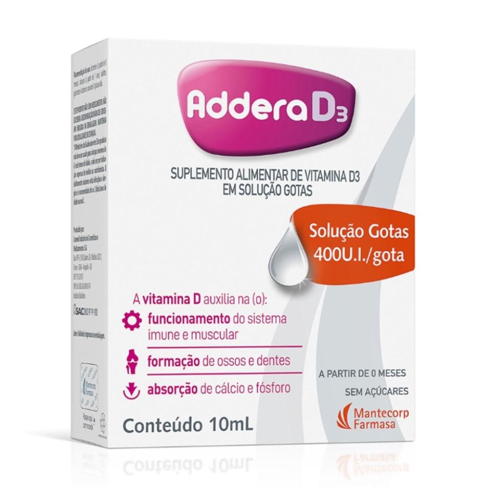 Imagem de Addera D3 400Ui Hypera 10ml