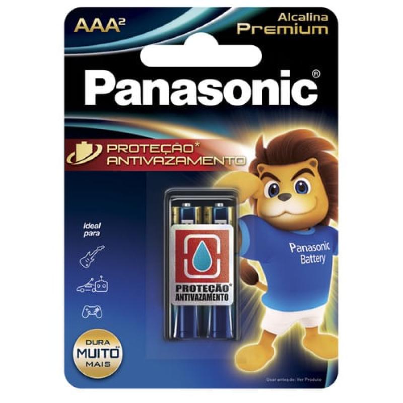 Imagem de Pilha Alcalina Premium AAA Panasonic 2 Unidades