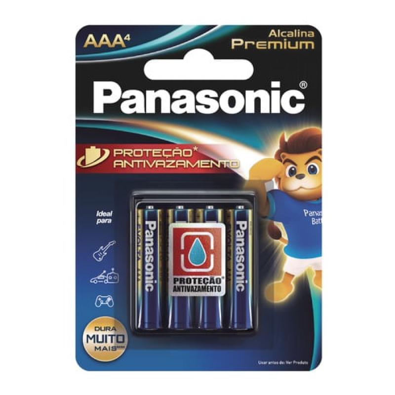 Imagem de Pilha Alcalina AAA Premium 4 Unidades Panasonic