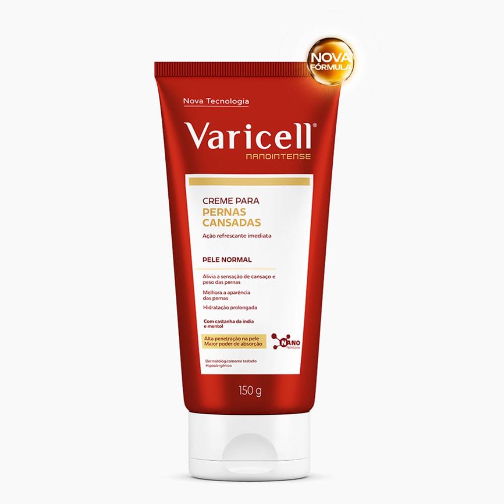 Imagem de Creme para Pernas Cansadas Varicell Nanointense Pele Normal 150g