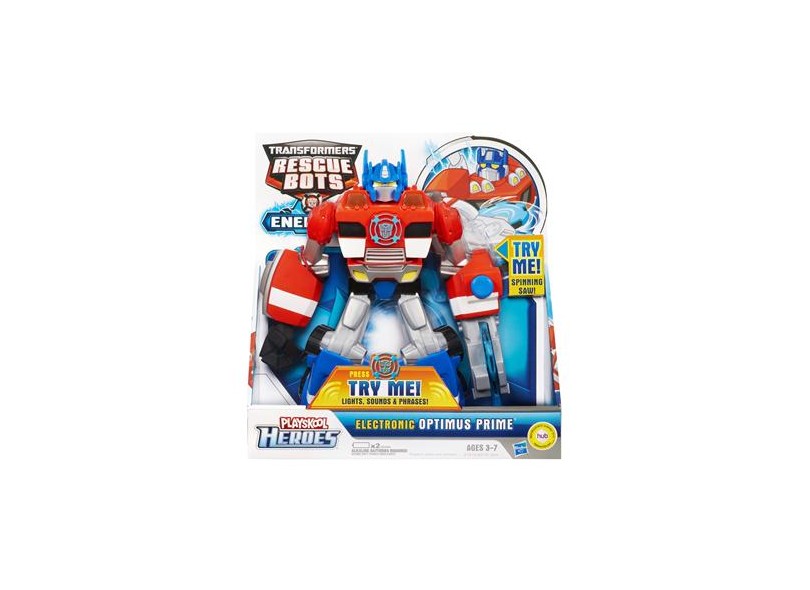 Boneco Transformers Optimus Prime Eletrônico - Hasbro