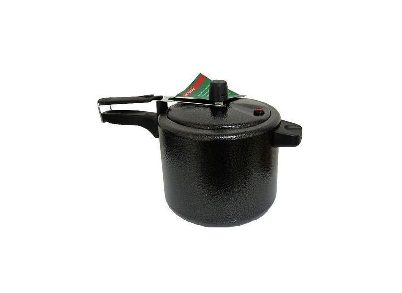 Panela De Pressão 4,5 Litros Preta Craqueada Aluminio Extang