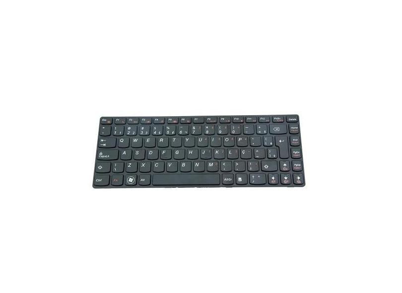 Teclado para Notebook bringIT compatível com Lenovo Part Number PK130G