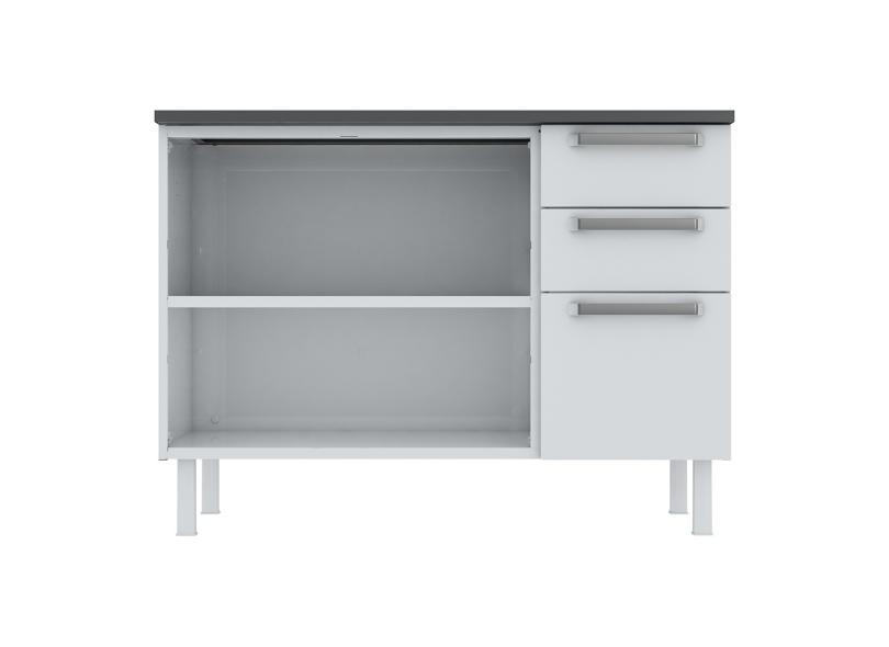 Balcão 3 Gavetas 2 Portas Verona Colormaq