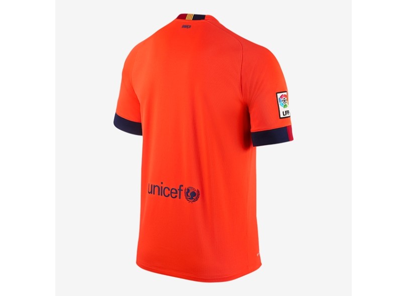 Camisa Torcedor Barcelona II 2014/15 sem número Nike
