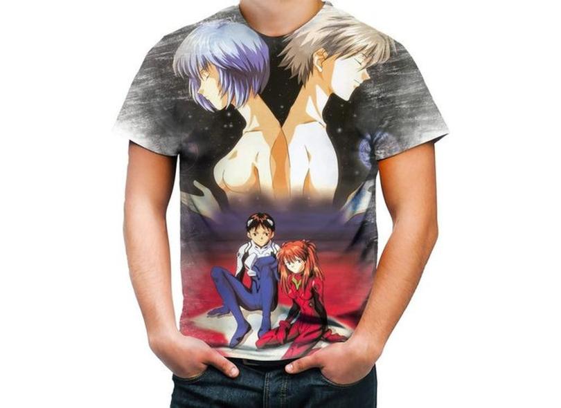 Camisetas neon genesis discount evangelion