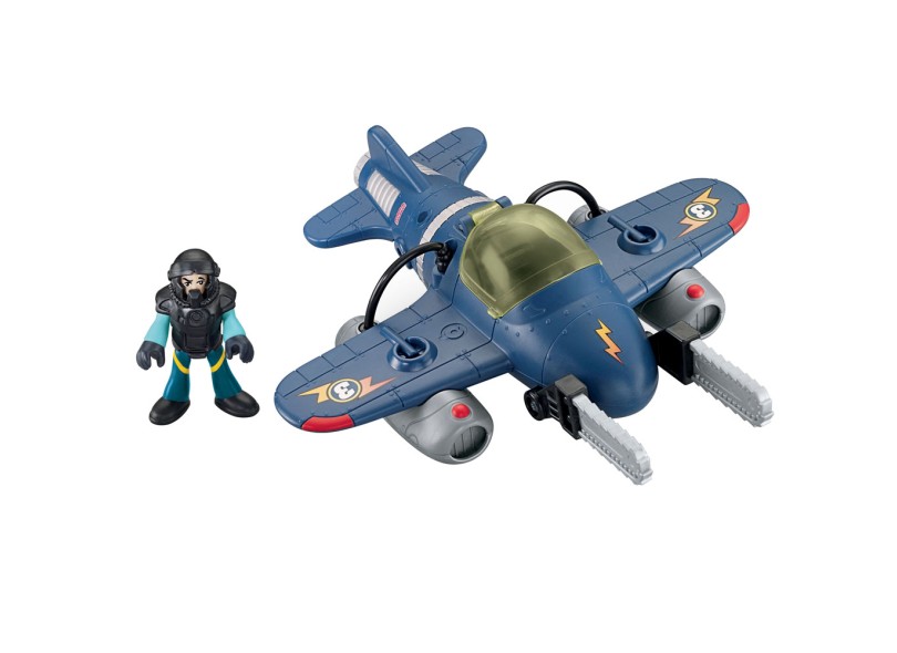 Boneco Imaginext  Tornado Jet - Mattel