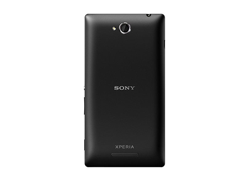 Smartphone Sony Xperia C Dual C2304 Câmera 8,0 MP 2 Chips 4GB Android 4.2 (Jelly Bean Plus) Wi-Fi 3G