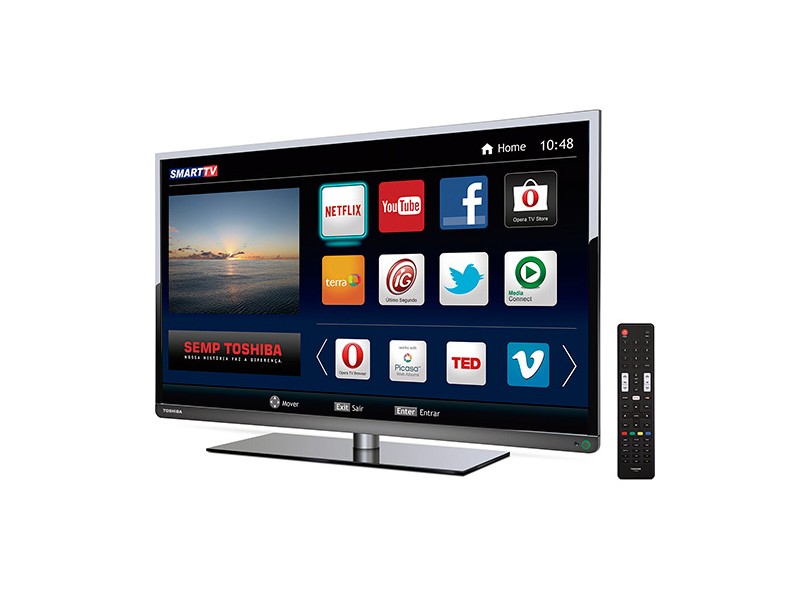 TV LED 40 " Smart TV Semp Toshiba Full 40L5400