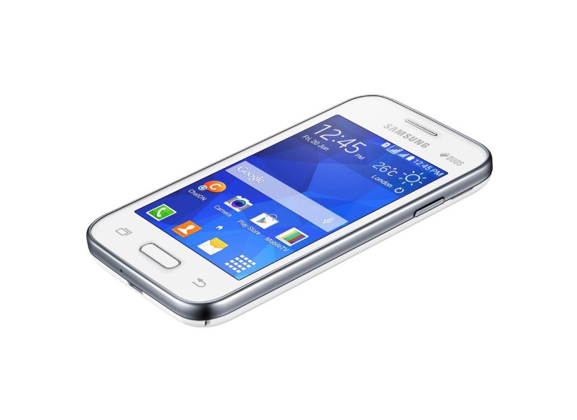 Smartphone Samsung Galaxy Young 2 Duos G130BT 2 Chips 4GB Android 4.4 (Kit Kat) Wi-Fi 3G