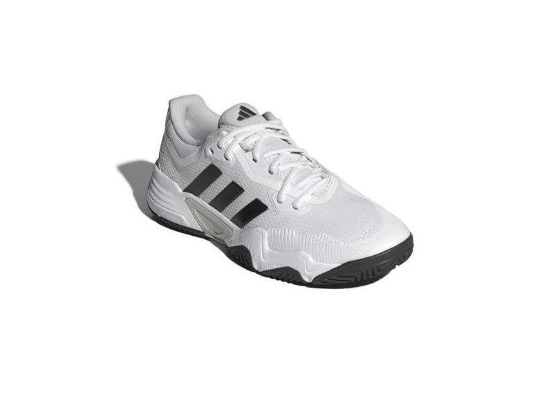 adidas Tenis masculino Solematch Control 2 Branco Preto Azul Metalico Prata Metalico 45 em Promocao e no Buscape