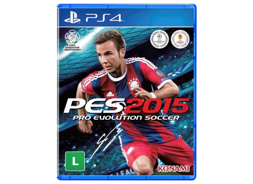 Jogo Pro Evolution Soccer 2015 PS4 Konami