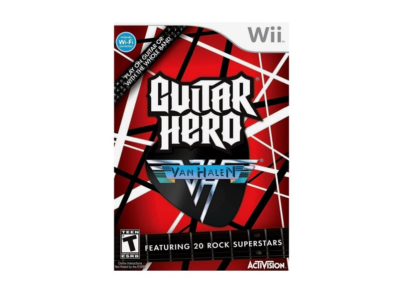 Jogo Guitar Hero Van Halen Activision Wii