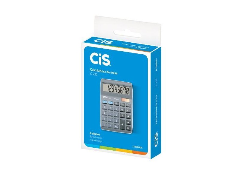 Calculadora De Mesa Cis C-222