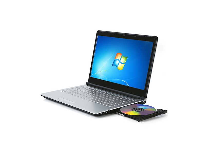 Notebook Positivo Cinema 14" 4GB HD 640GB Intel Core i3 330M Windows 7 Home Basic 7420