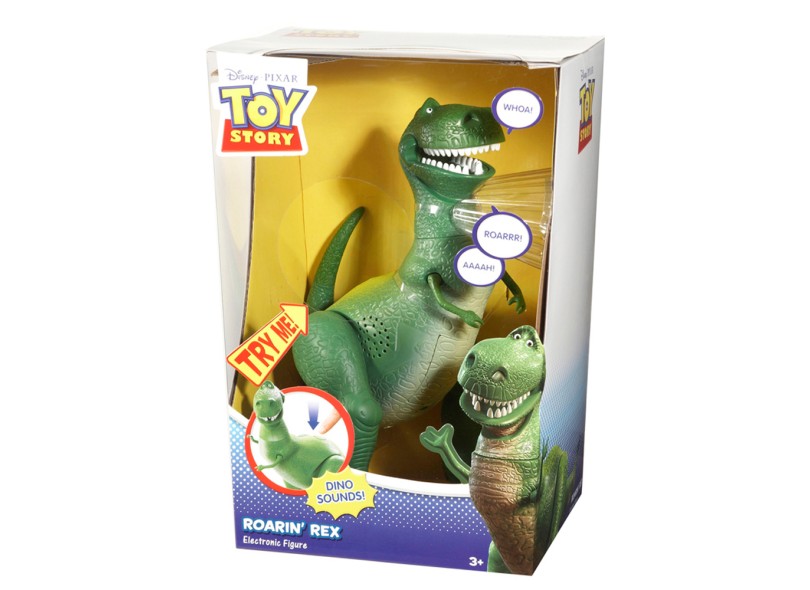 Boneco Toy Story 3 Rex com Som - Mattel