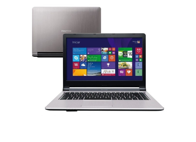 Notebook Positivo Premium TV Intel Celeron N2806 8 GB de RAM 14 " Windows 8.1 S3210
