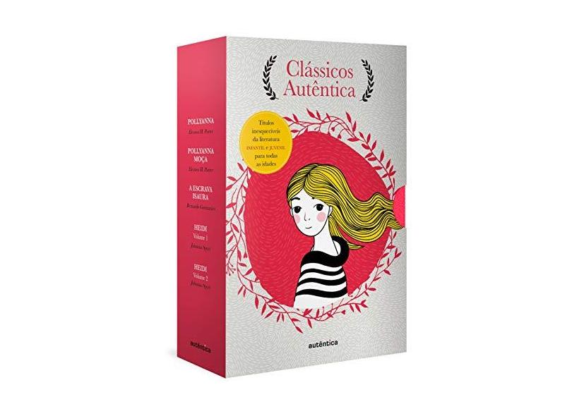 Caixa Clássicos Autêntica - Vol. 1 - Pollyanna; Pollyanna Moça; A Escrava Isaura; Heidi - Vol. 1; Heidi - Vol. 2 - Spyri,johanna - 9788551303702