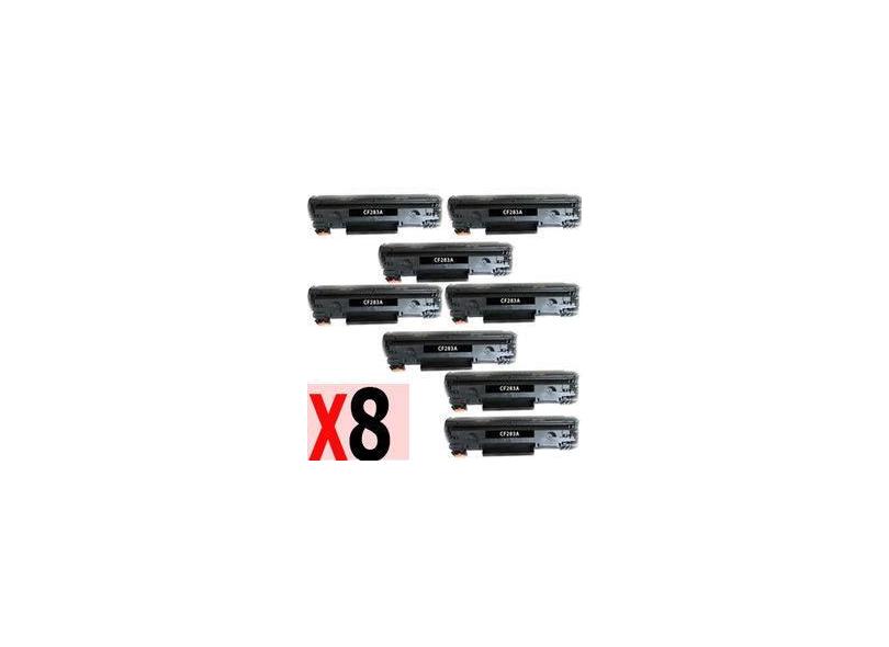 Kit C/ 8 Toner Compatível C/ Hp Cf283a 283a 83a Cf283ab | M125 M127 M225  M226 M201 Byqualy 1.5k em Promoção é No Buscapé