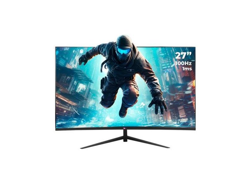 Monitor Gaming Series Tela Led Curva 27'' 100hz 1ms Full Hd D-GR270